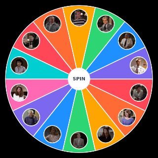 Random Cheers &. Frasier characters Wheel