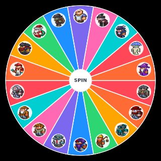 Random Terraria Male NPC Waifus Wheel