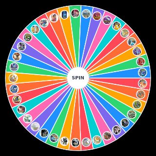 Random Jeux Vidéos Série Principale Wheel