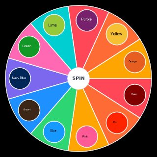 Random Colour Wheel