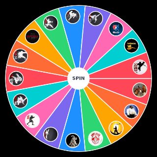 Random Ultimate Martial Arts Wheel