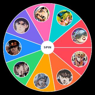 Spin the Wheel: My Joestar