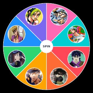 Random All JoJos Part 1 8 Picker