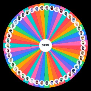 Spin the Wheel: FlipsideSMP characters (current)