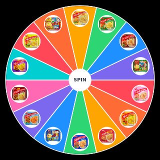 Sabores de Miojo Wheel
