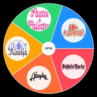 Bandori Group Random Picker