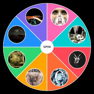 Underoath albums (including the first two) Random Picker