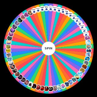 Spin the Wheel: aaside songs !!!