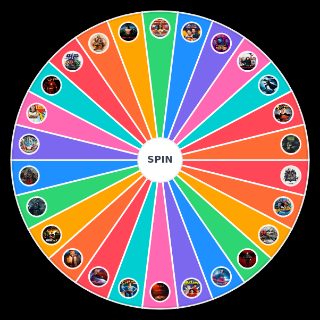Random DCTV Shows Wheel