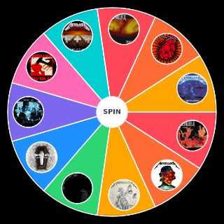 Spin the Wheel: Metallica Albums