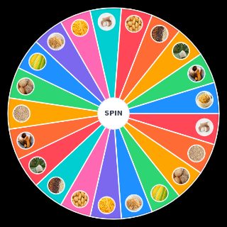 Carbs/Staple foods Wheel