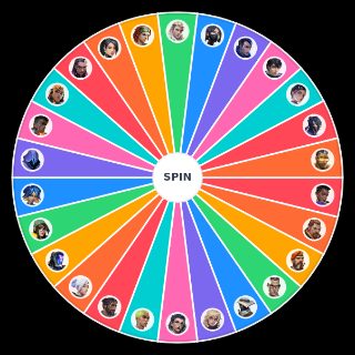 Random VALORANT AGENTS UP TO TEJO Wheel