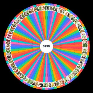 Spin the Wheel: Veggie Hierarchy