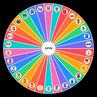 Random Disguised Toast Filipino Snacks Wheel