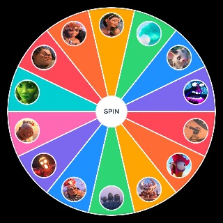 Random Moana Characters Wheel