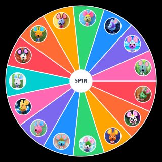 Random Animal Crossing NH Mice Wheel