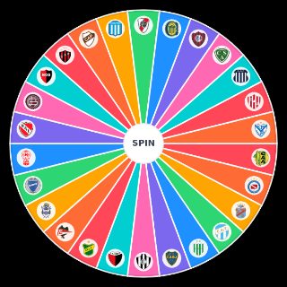Liga Profesional De Fútbol Diego Armando Maradona Wheel