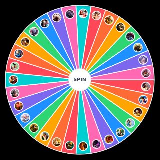 Spin the Wheel: Street Fighter 6 Roster (w/ Circle Icons)