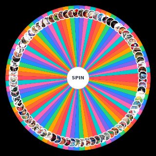 My Manga/Series Wheel