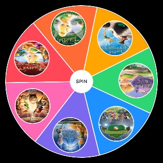 Spin the Wheel: tinker bell movies