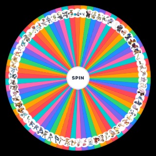 Random All fighting type Pokémon Wheel