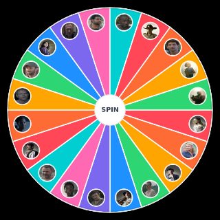 Random The Walking Dead Charcters (Season 1) Wheel