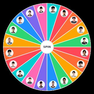 Random LoL Worlds 2024 Top Laners Wheel