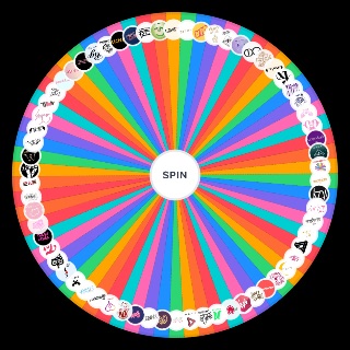 Kpop girl groups Wheel