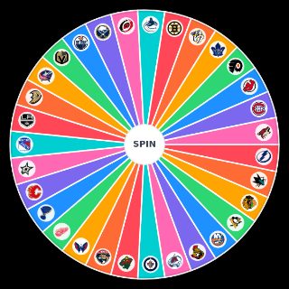 NHL hockey teams Random Generator