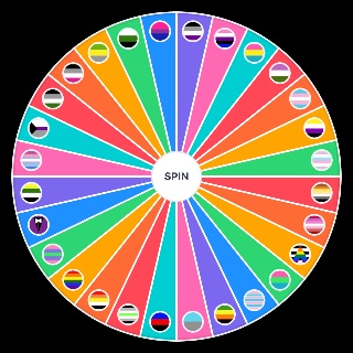 Random lgbt flags Wheel