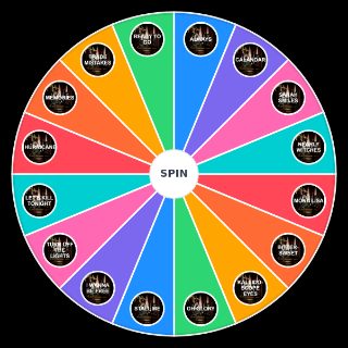 Random P!ATD "VICES & VIRTUES" Wheel