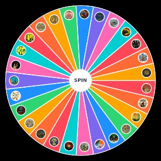 King Gizzard Albums (up to Phantom Island) Wheel