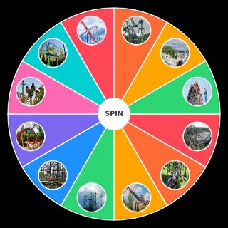 Random The Coasters of Six Flags New England Wheel