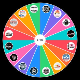 Random INDYCAR Tracks Wheel