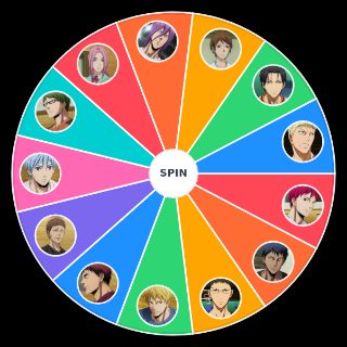 Random Kuroko No Basket:Vorpal Swords Team Wheel