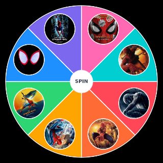 Spider Man Film Scores Wheel
