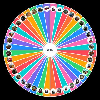 Spin the Wheel: TTTE Characters (Big)