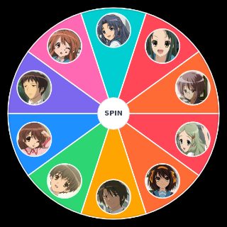 Spin the Wheel: The Melancholy of Haruhi Suzumiya