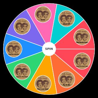 Random An Evening With Silk Sonic Wheel