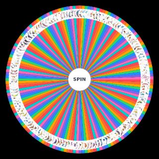 Random Pokémon Kanto Wheel