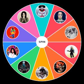 Bjork main albums (2022) Random Picker