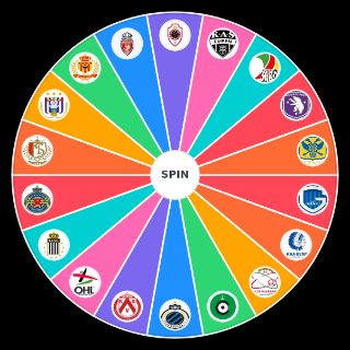 Club de foot belge Random Picker