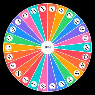 Spin the Wheel: capital letters