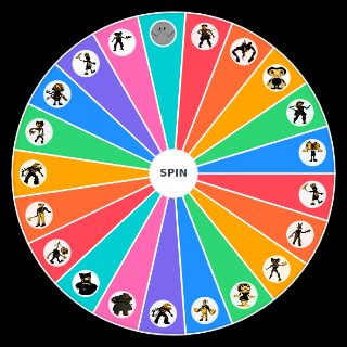 Bendy character Wheel