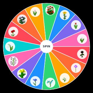Minecraft Flowers Random Generator