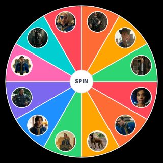 fallout tv show characters Wheel