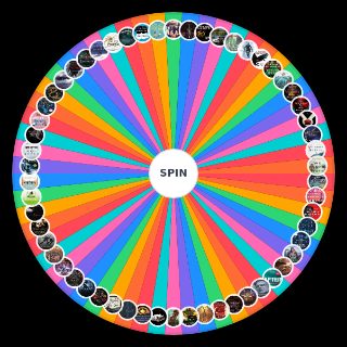 Random booktok favorites Wheel
