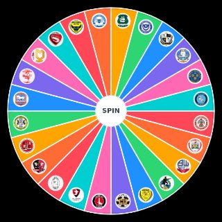 Random sky bet league 1 22/23 league table Wheel