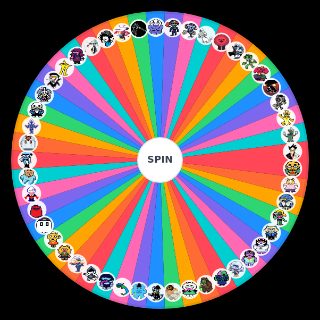 All Deltarune Characters Wheel