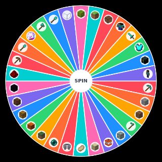 Minecraft blocks/items Wheel